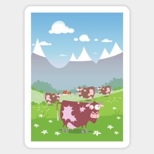 Alpine Pastoral Sticker